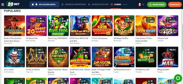 Top 5 Casinos con los Mejores Bonos en Perú: 20bet