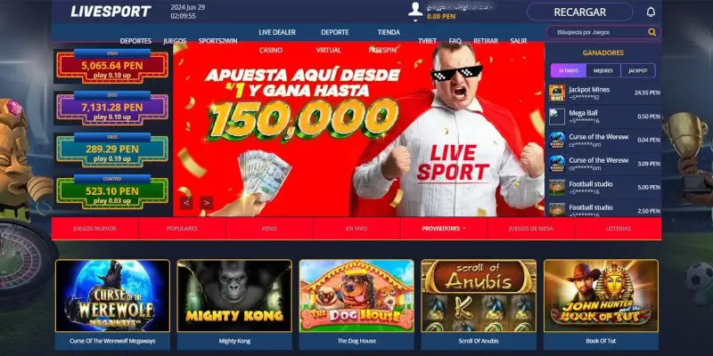 Acerca de Livesport Casino Peru