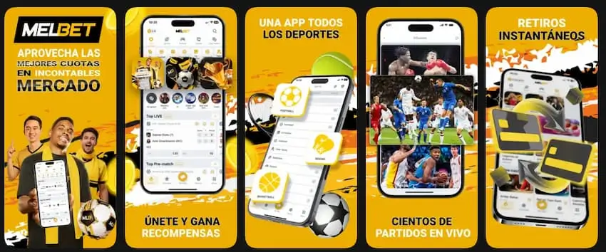 Aplicación Melbet