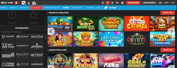 5 Casinos donde vale la pena apostar con Crypto: Megapari