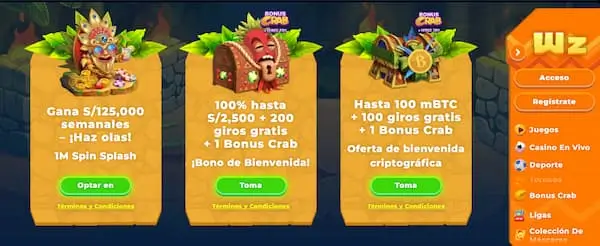 5 Casinos donde vale la pena apostar con Crypto: Wazamba