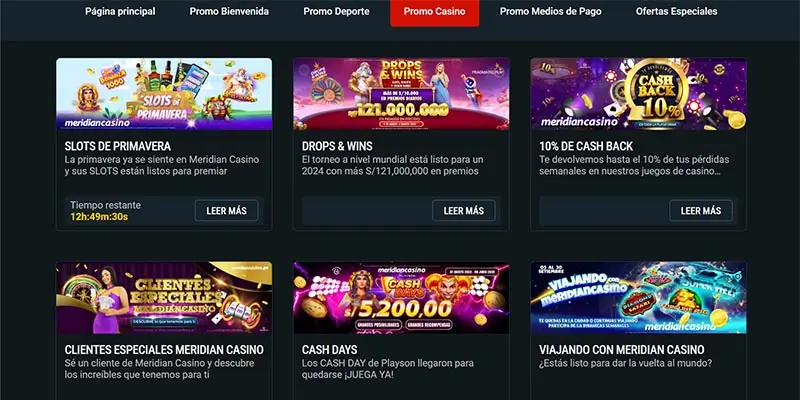 Beneficios de los casinso online - Promociones