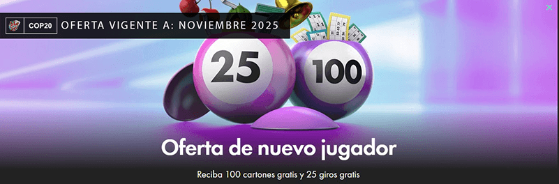 Bet365 Bono de Bienvenida para Bingo