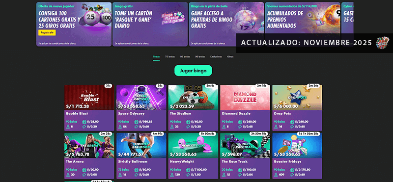 Bingo en Bet365 Casino