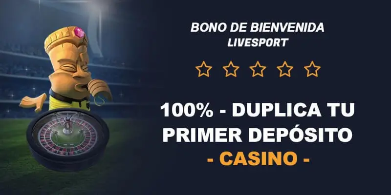 Bono de Bienvenida Livesport