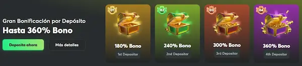 Bono de bienvenida - BC Game casino Perú