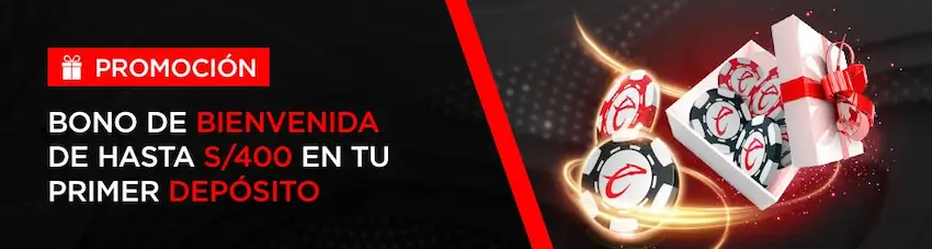 Bono de bienvenida - Casino Caliente Perú