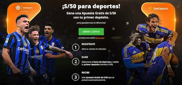 Bono de bienvenida de deportes en Betsson