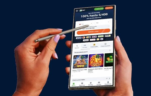 Hacer una aposta en la 20bet app