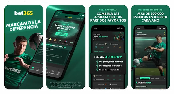 Bet365 app para apuestas deportivas