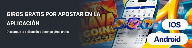 Giros Gratis con la App de SapphireBet
