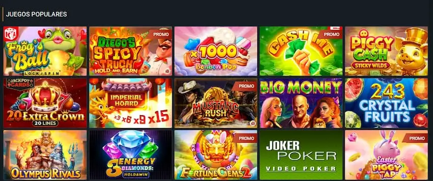 Juegos de casino en Melbet Perú