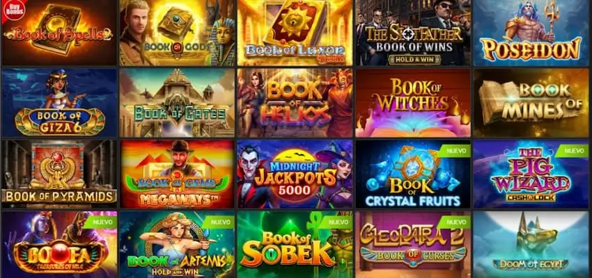 Juegos tragamonedas en Megapari Casino Perú