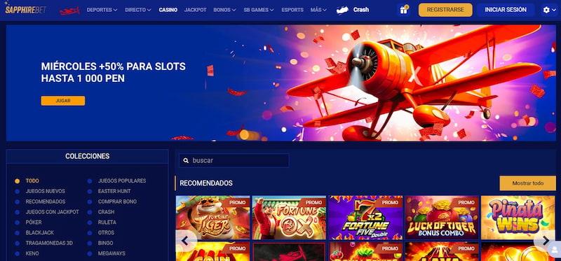 SapphireBet Casino Perú