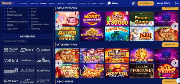 Top 5 Casinos con los Mejores Bonos en Perú: Sapphirebet