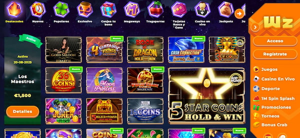 Wazamba - Juegos de casino gratis Perú