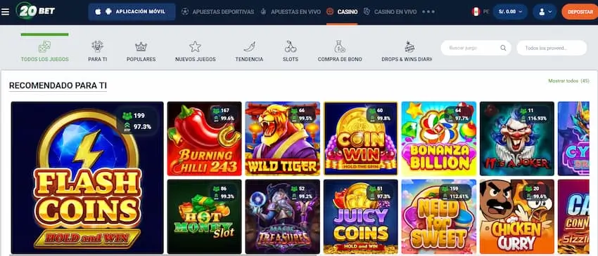 Aerca de 20Bet